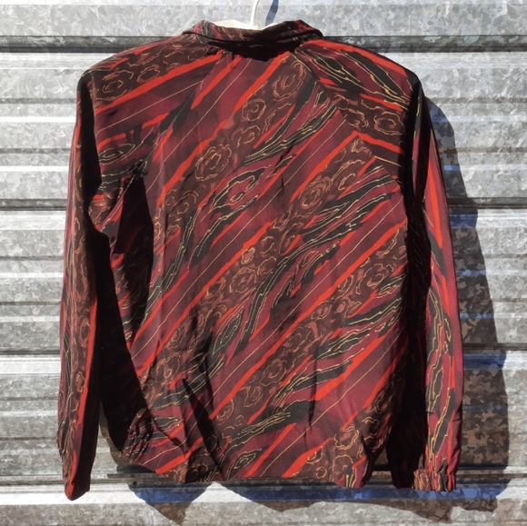 VINTAGE Silky Teddi Windbreaker Jacket - Picture 10 of 10